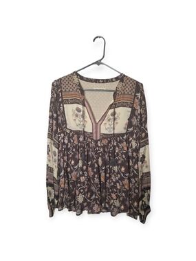 Women's Boho Spell & the Gypsy Portobello Road  blouse, size XS